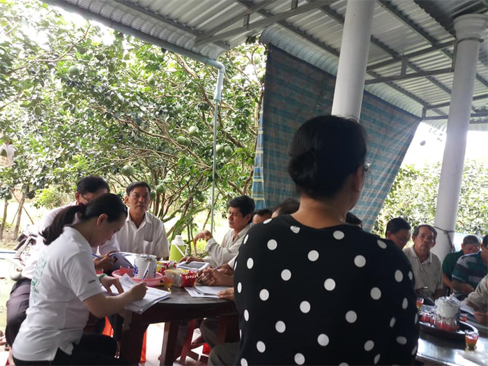 Quan tâm bảo vệ môi trường trong sản xuất bưởi da xanh